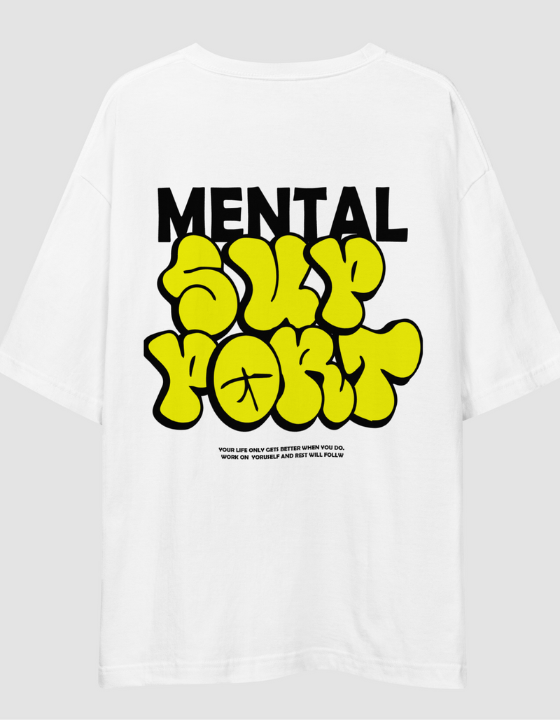 Unisex Oversized T-Shirt | Mental Support