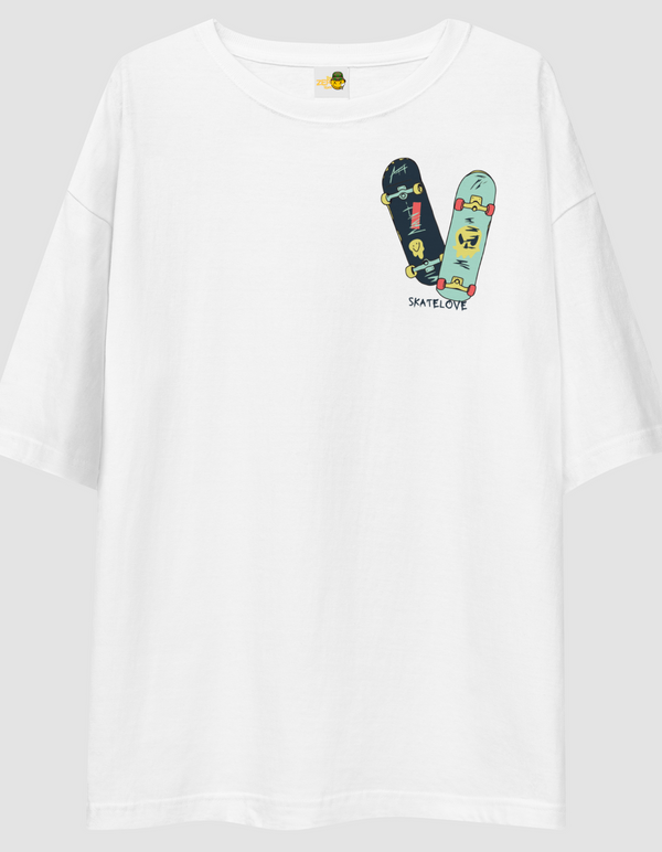 Unisex Oversized T-Shirt  |Skating