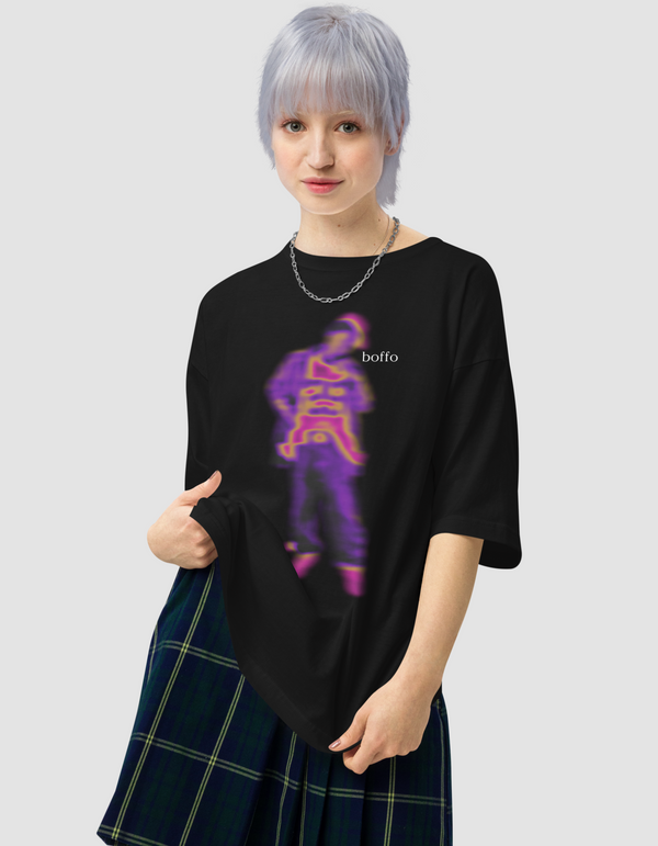 Unisex Oversized T-Shirt heat map