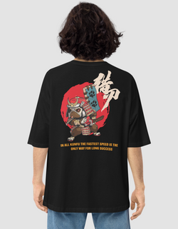 Unisex Oversized TShirt | Kunfu Samurai