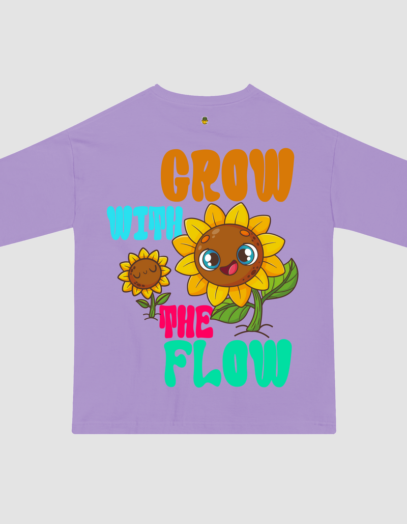 Unisex Oversized TShirt | Grow With the flow