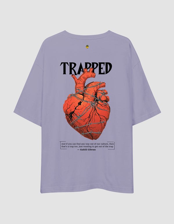 Oversized Tshirt Trapped  - TZS Exclusive