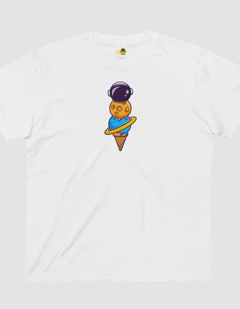 Unisex Regular Fit T-shirt Ice-cream Space