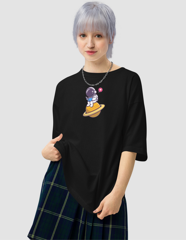 Unisex Oversized T-Shirt Minimal | Space Love