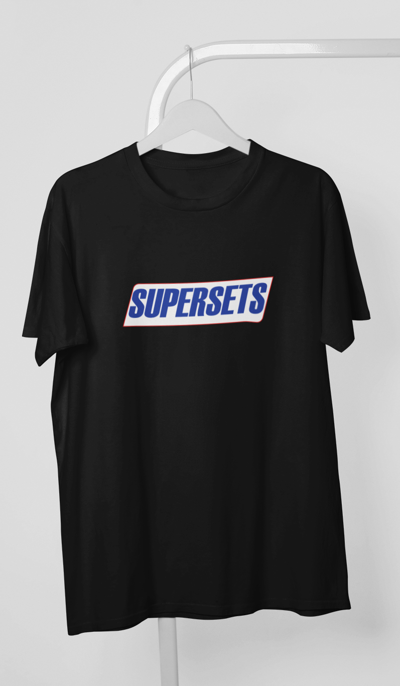 oversized T-Shirt Gym | Super Sets