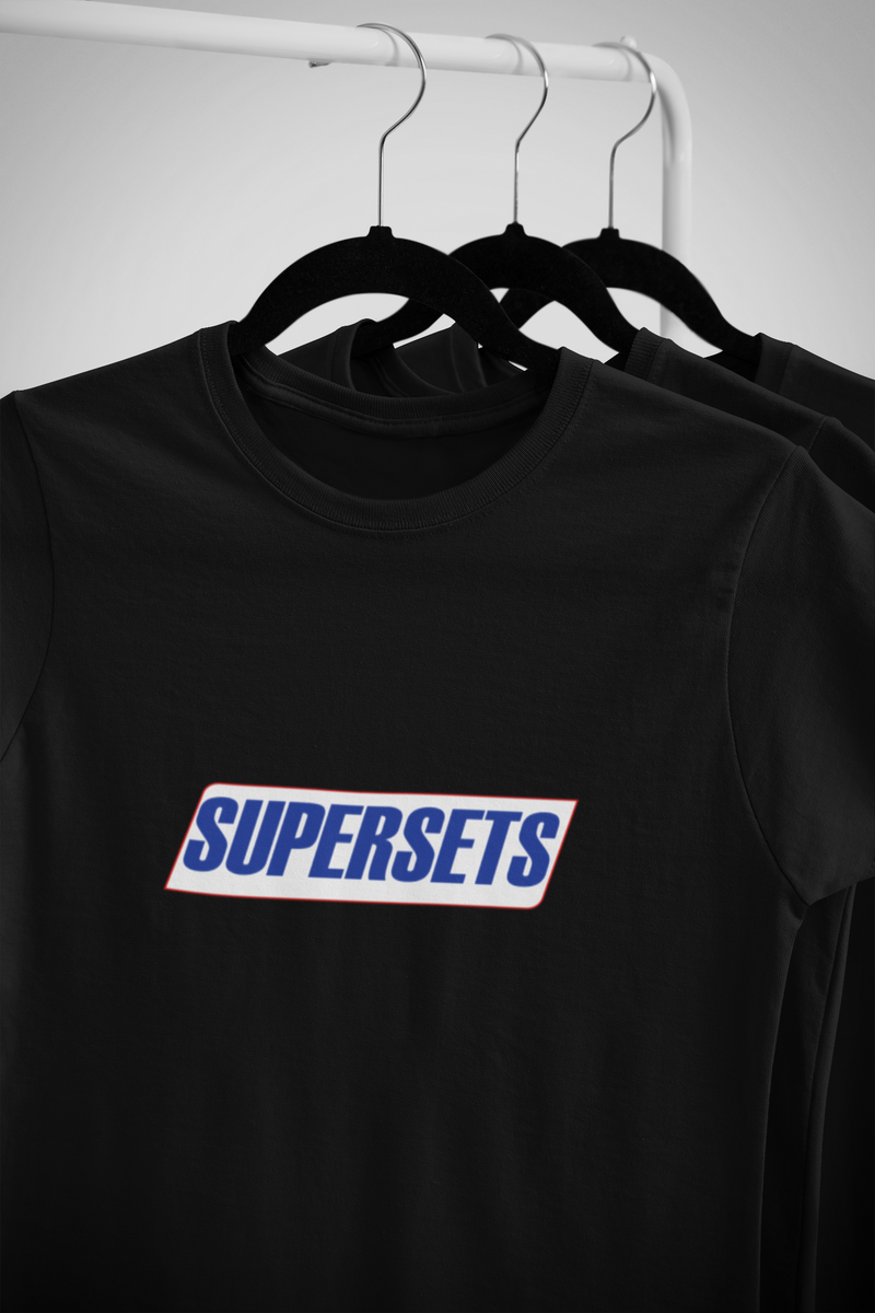 oversized T-Shirt Gym | Super Sets