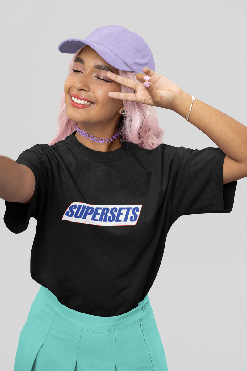 oversized T-Shirt Gym | Super Sets